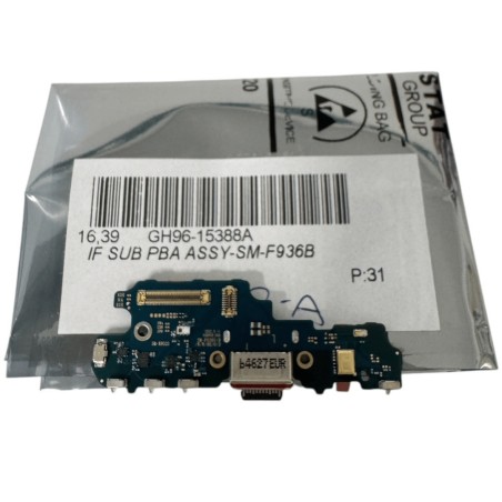 CONNETTORE DOCK DI RICARICA MICROFONO ORIGINALE SAMSUNG Z FOLD 4 5G SM-F936B