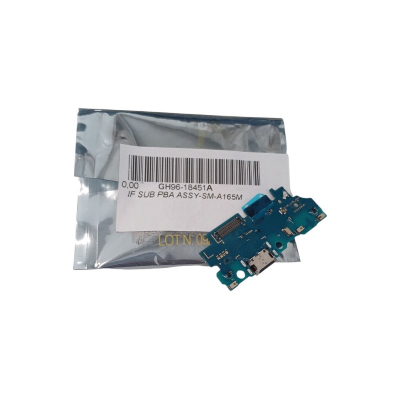 FLAT CONNETTORE DOCK DI RICARICA ORIGINALE SAMSUNG A16 4G SM-A165F  CON MICROFONO