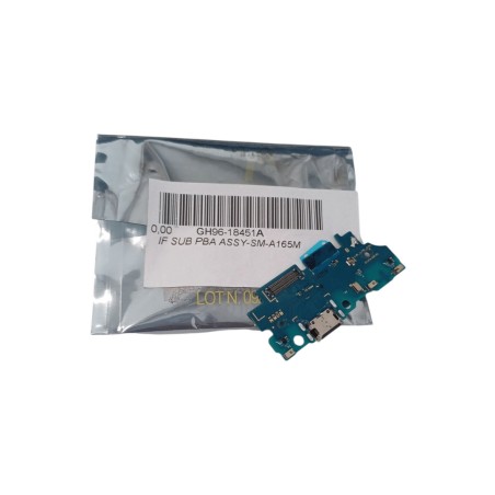 FLAT CONNETTORE DOCK DI RICARICA ORIGINALE SAMSUNG A16 4G SM-A165F  CON MICROFONO
