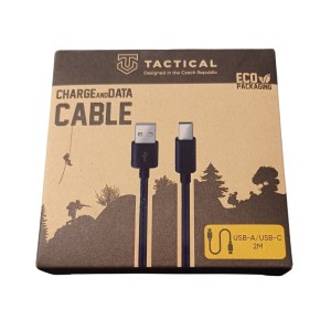CAVO CAVETTO USB A USB-C TACTICAL 2 METRI RICARICA E SINCRONIZZA  PER SMARTPHONE UNIVERSALE
