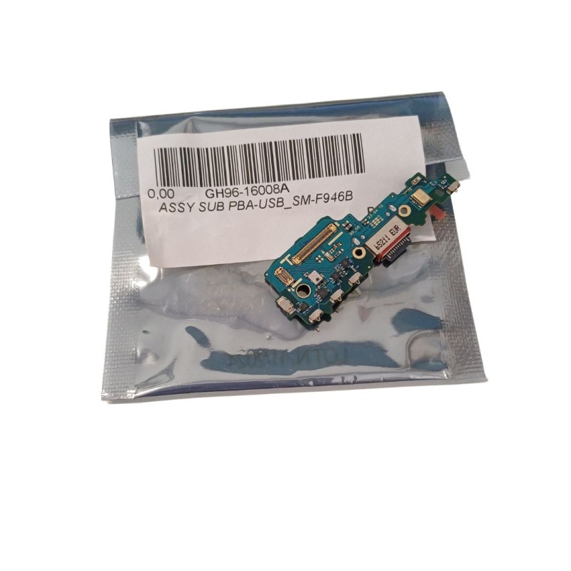 CONNETTORE DOCK DI RICARICA MICROFONO ORIGINALE SAMSUNG Z FOLD 5 SM-F946B