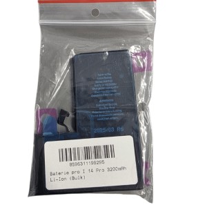 BATTERIA PER APPLE IPHONE 14 PRO OEM 3095 mAh DI RICAMBIO