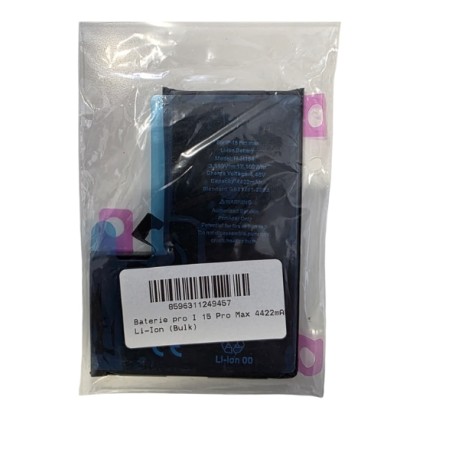 BATTERIA PER APPLE IPHONE 15 PLUS OEM NUOVA DI RICAMBIO 4383 MAH CON BIADESIVO