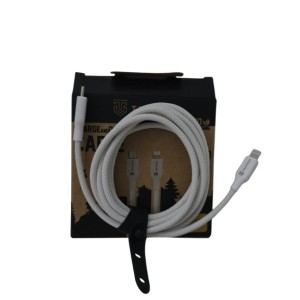 CAVO CAVETTO COMPATIBILE USB-C/LIGHTNING  TACTICAL PER IPHONE IPAD RICARICA E SINCRONIZZA 1m