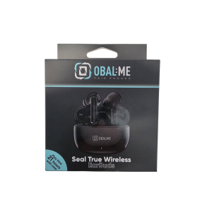 Auricolari Wireless OBAL:ME Cuffie Seal True Wireless Nera