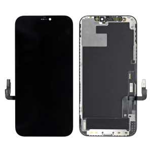 LCD DISPLAY PER APPLE IPHONE 12/12 PRO HARD OLED ORIGINAL SIZE PARI ALL'ORIGINALE