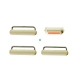 SET TASTI ACCENSIONE VOLUME VIBRAZIONE PER IPHONE 6 NERO